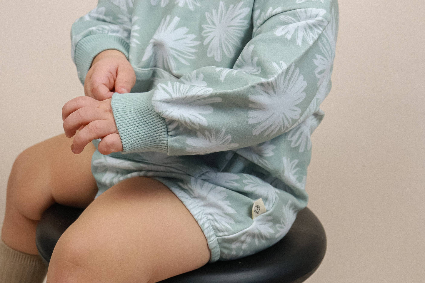 Pom Bubble Romper | Baby Organic Outfit | Baby Clothing