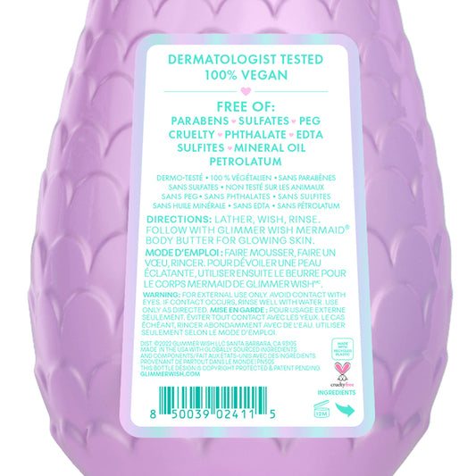 Mermaid Kids Body Wash | Kids Soap | Clean Ingredients