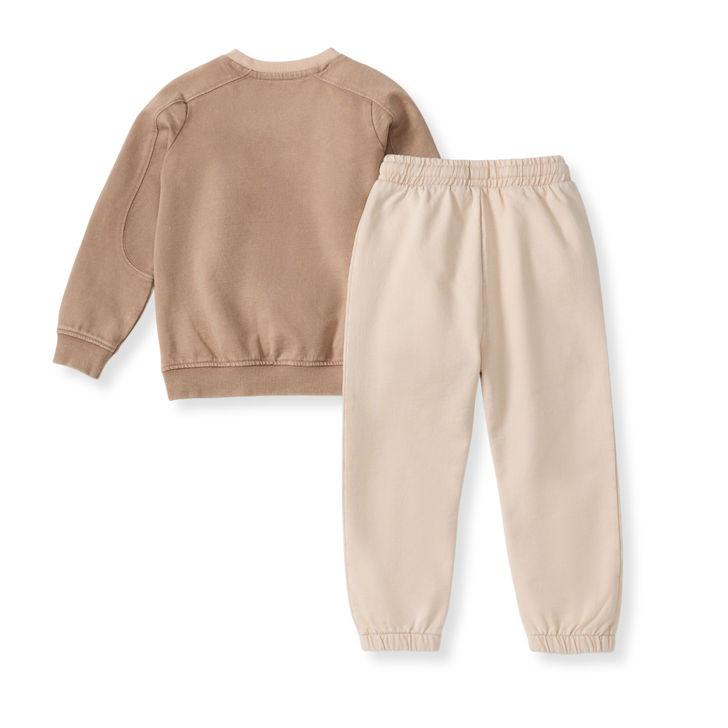 Acid Wash Toddler Sweatshirt Set
