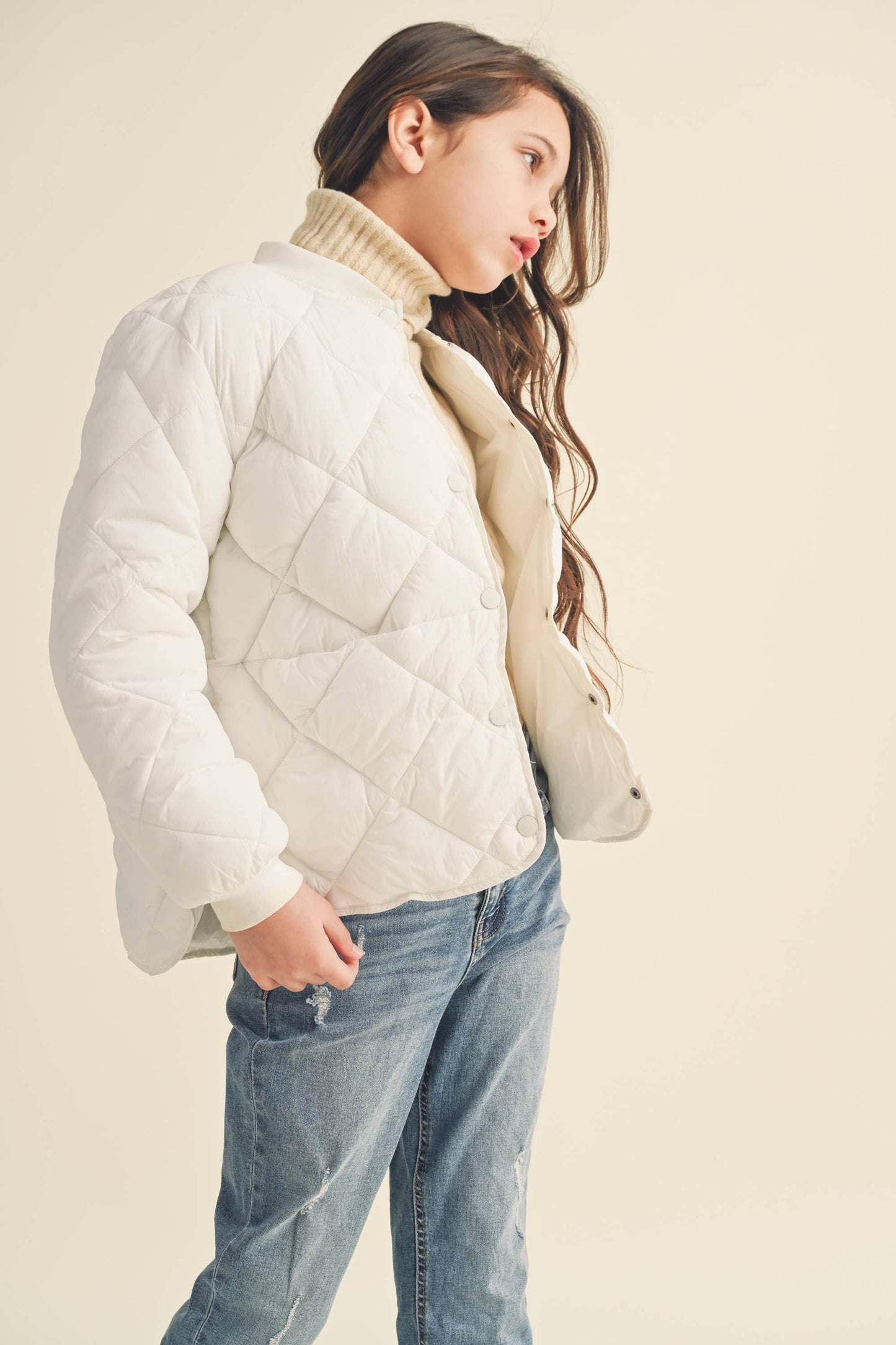 Girl's Quilted Jacket