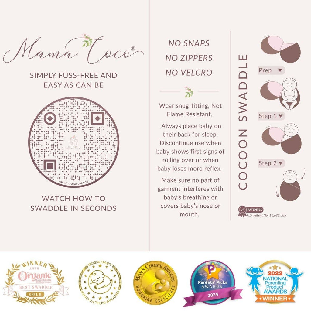 COCOON SWADDLE: Dainty Dots / Small