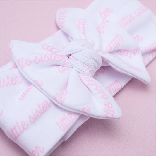 Little Sister Print Headband