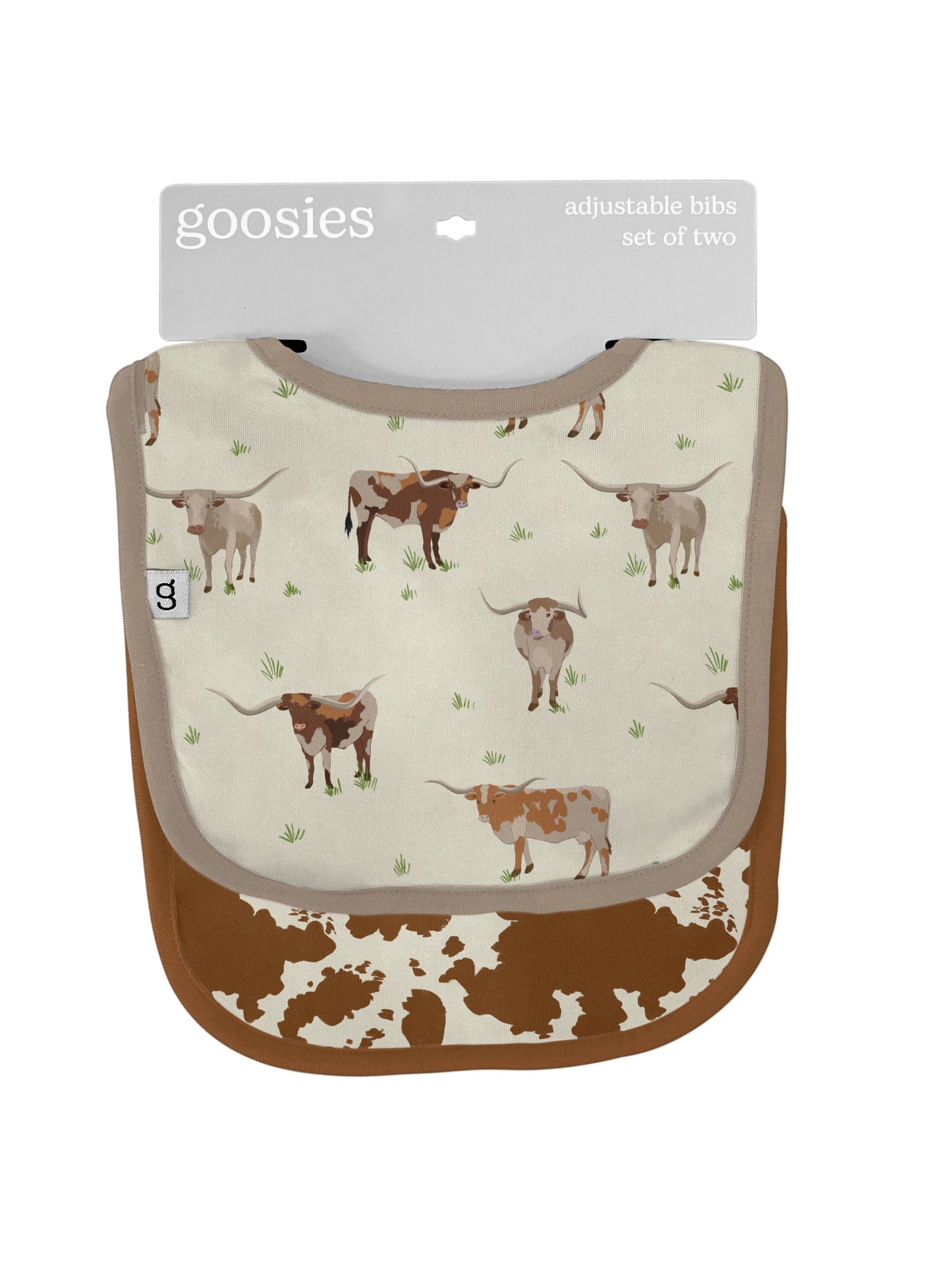 Longhorns Cows - Bib Set