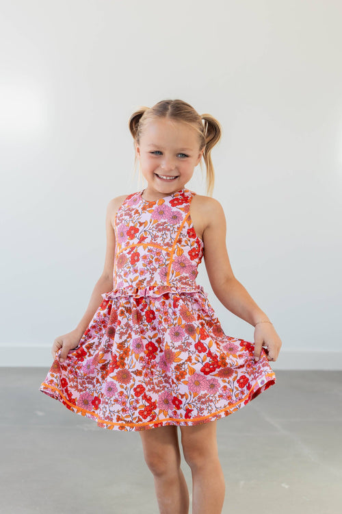Athletic Dress - Rosewood