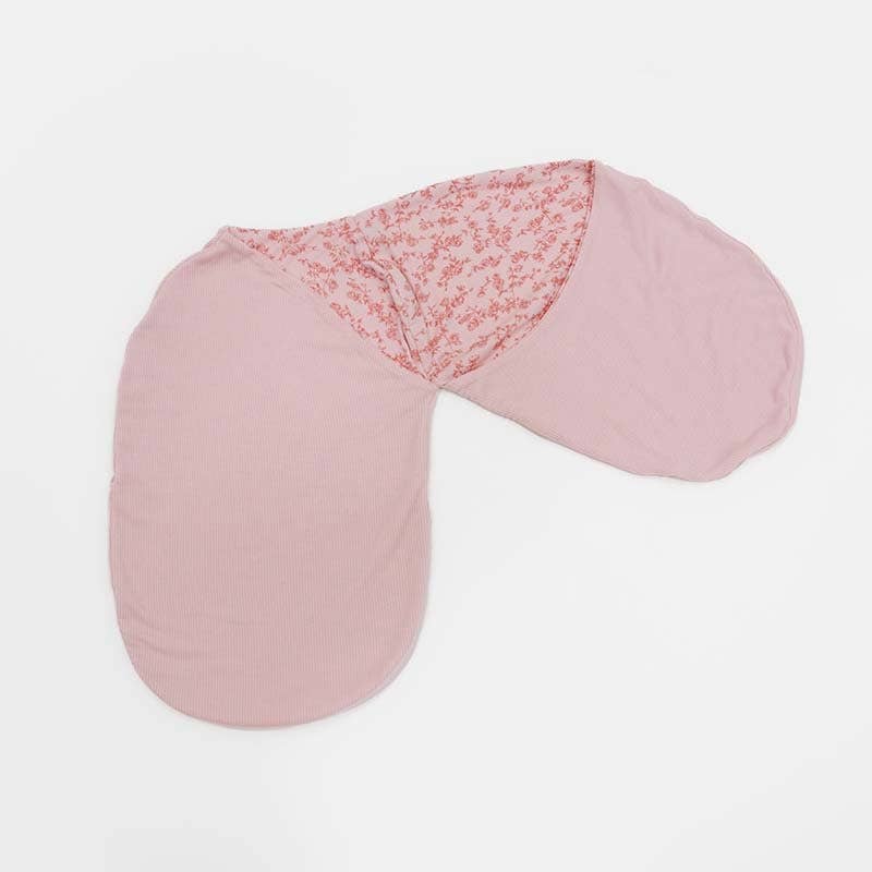 COCOON SWADDLE SET in Silky Modal: Bitty Pink Blooms & Bitty Blooms / Small