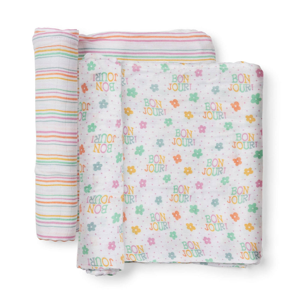 Swaddle Blanket Set Bonjour Bébé