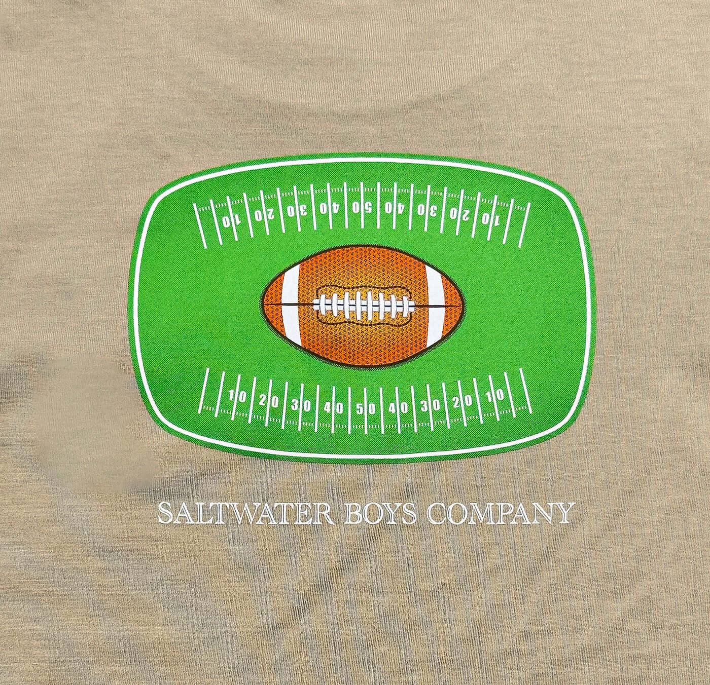Football Boys Graphic Tee SS Taupe: Taupe