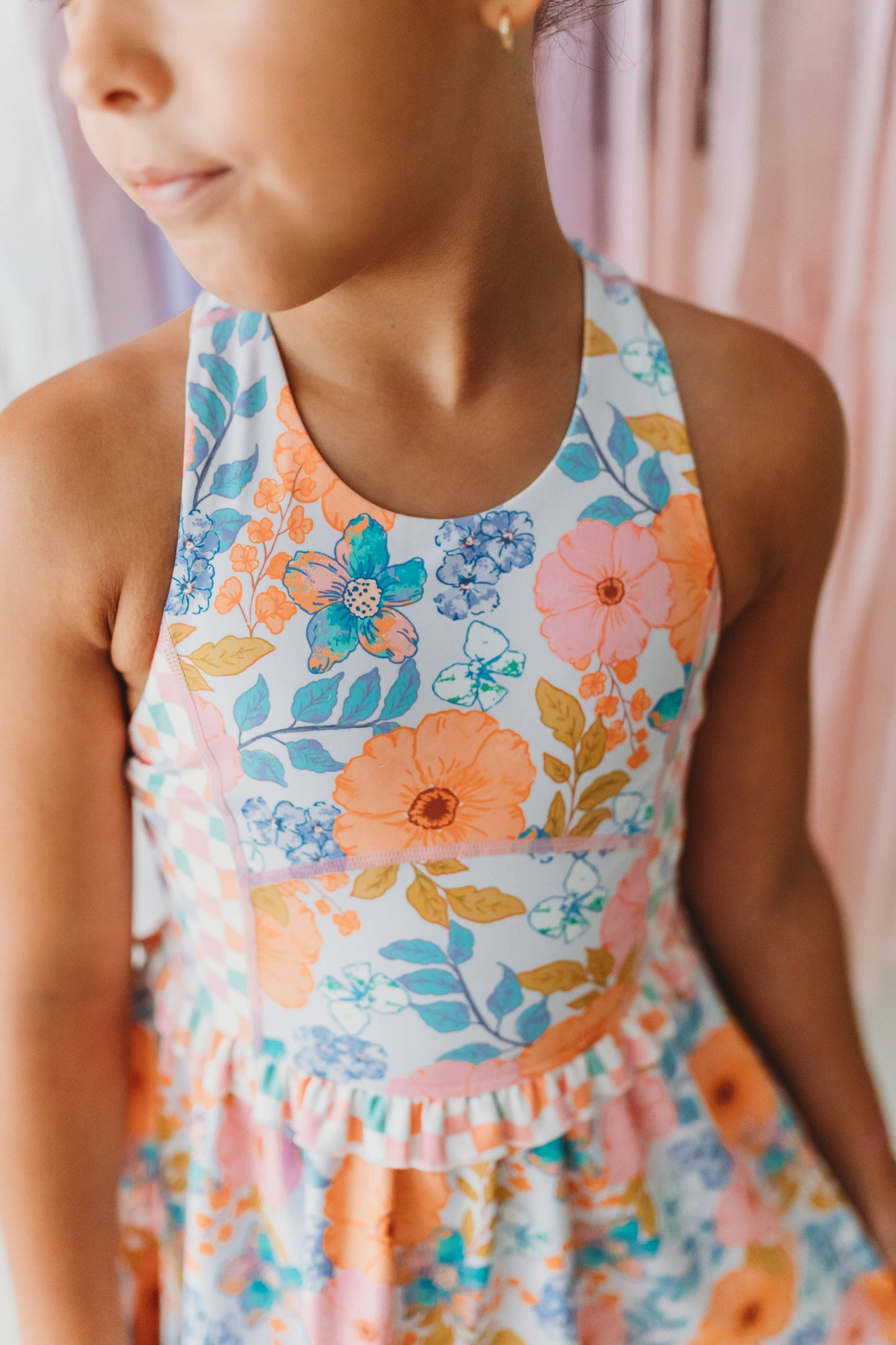 Athletic Dress - Flamingo Fantasy