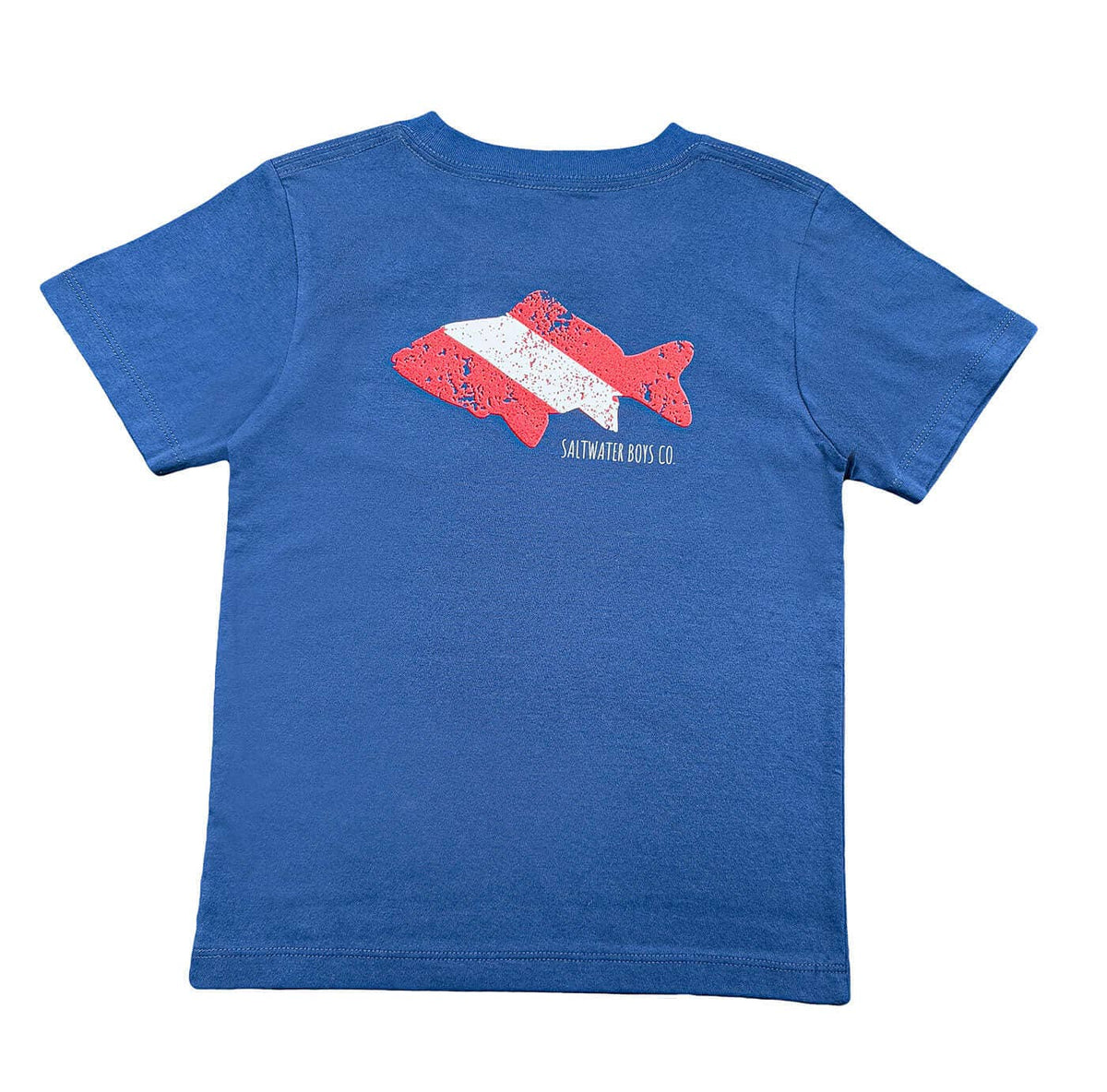 Dive Flag Boys Graphic Tee SS Navy: Navy