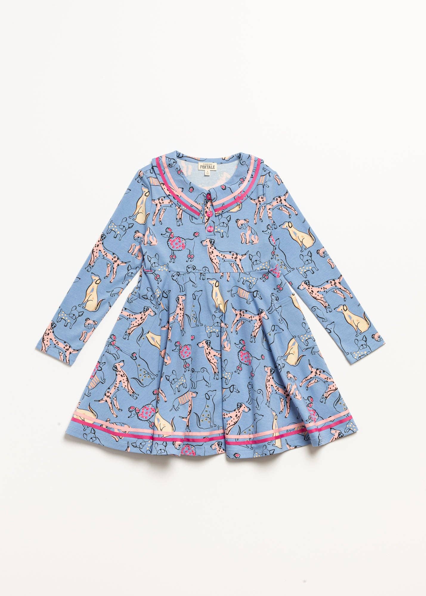 Walk in the Park Dress: Pretty Puppies