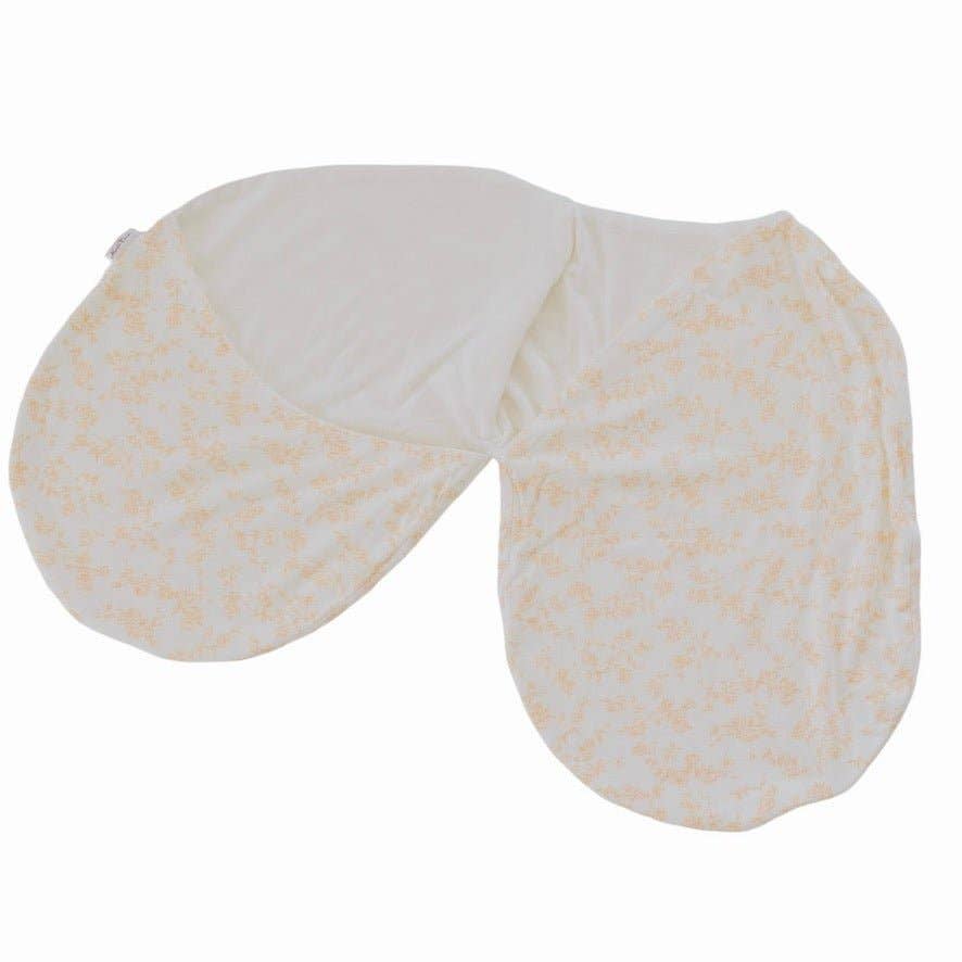 COCOON SWADDLE SET in Silky Modal: Bitty Blooms & Baby Pink Gingham / Small