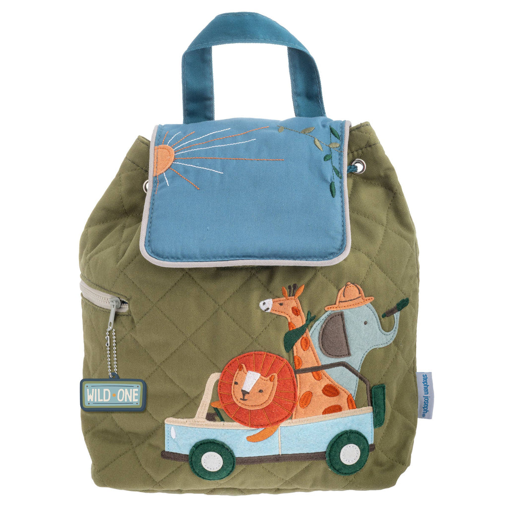 Quilted Backpacks: Cherry