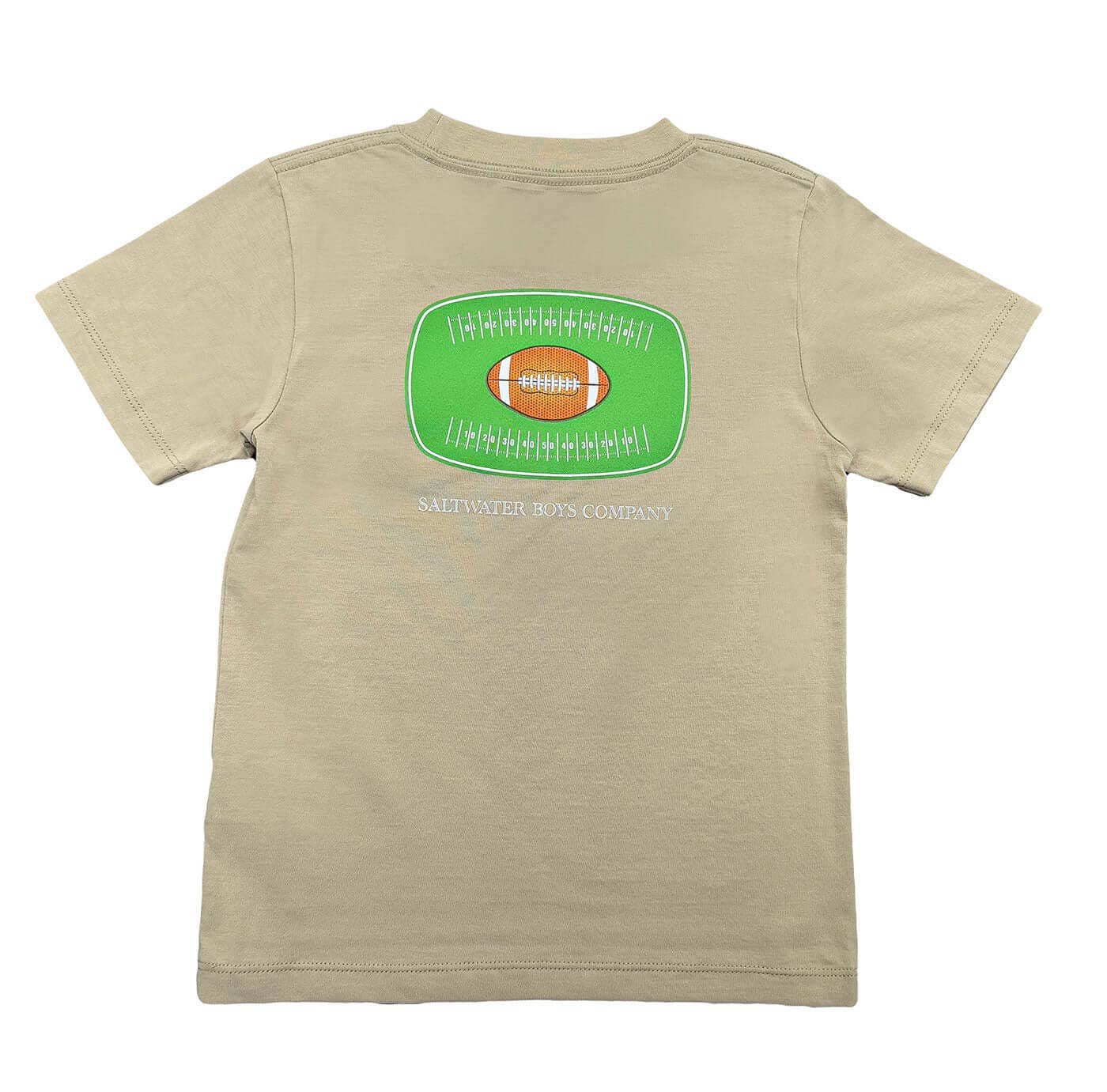 Football Boys Graphic Tee SS Taupe: Taupe