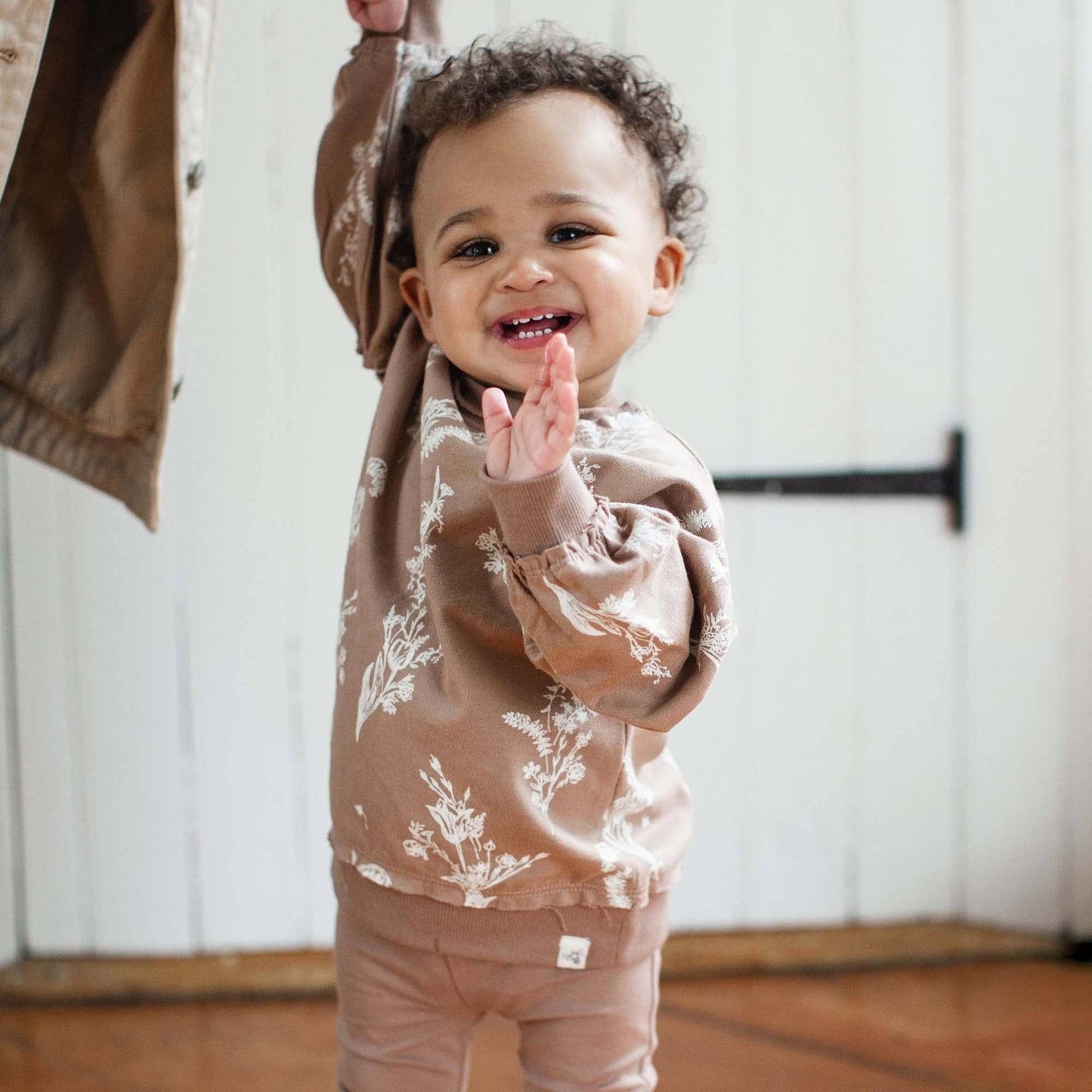 Little Wild Flower Toddler Sweat Set