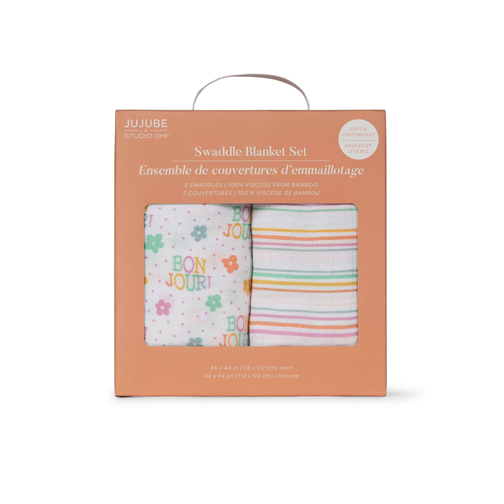 Swaddle Blanket Set Bonjour Bébé