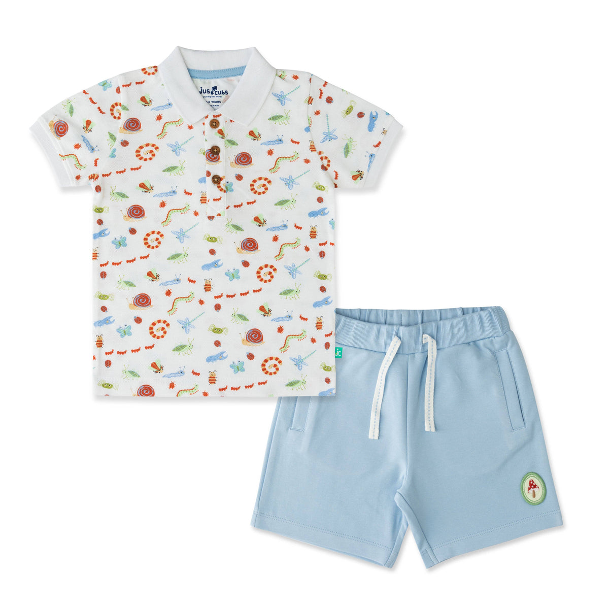 VelvetSprig Set (Top & shorts): 9-12 M