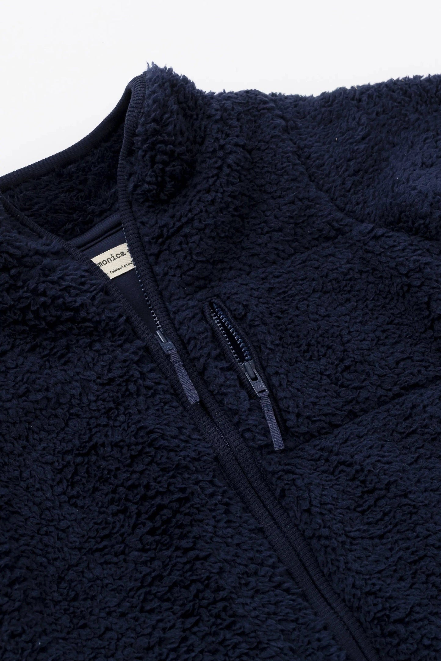 Sherpa Jacket_Navy: Boy / Navy