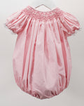 Pink & White Dots Sophia Bubble: NB - Wild Lapin Children’s Boutique