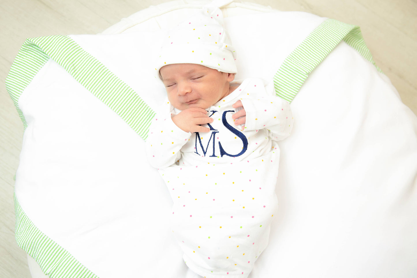 Infant Gown: Navy