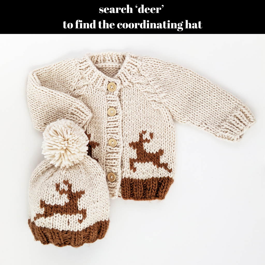 Oh Deer Cardigan Sweater Set Baby & Toddler 6-12 months