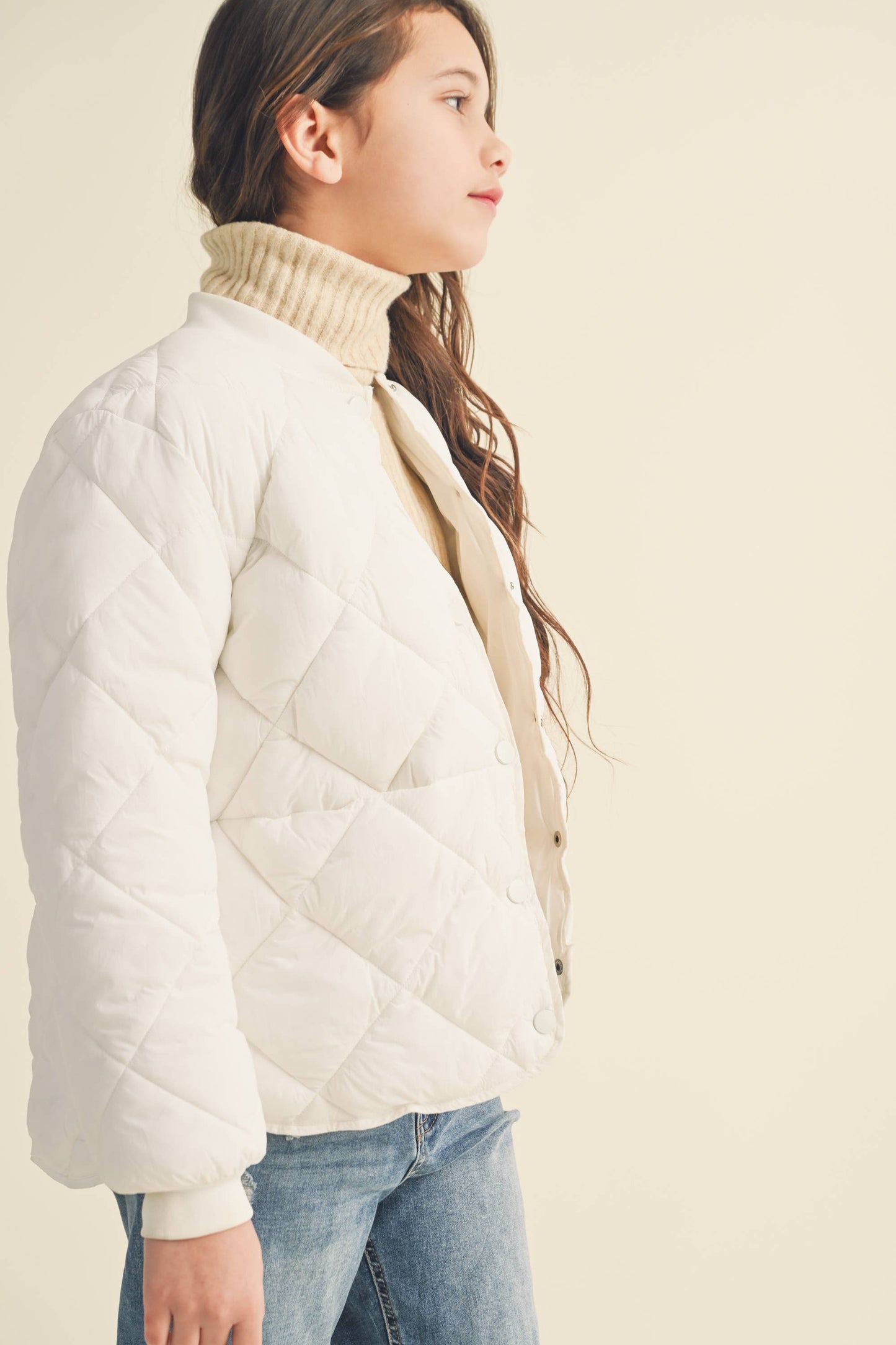 Girl's Quilted Jacket