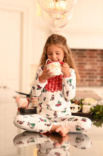 Christmas 2024 Pajamas- Girls Christmas on the Farm- Ruffle