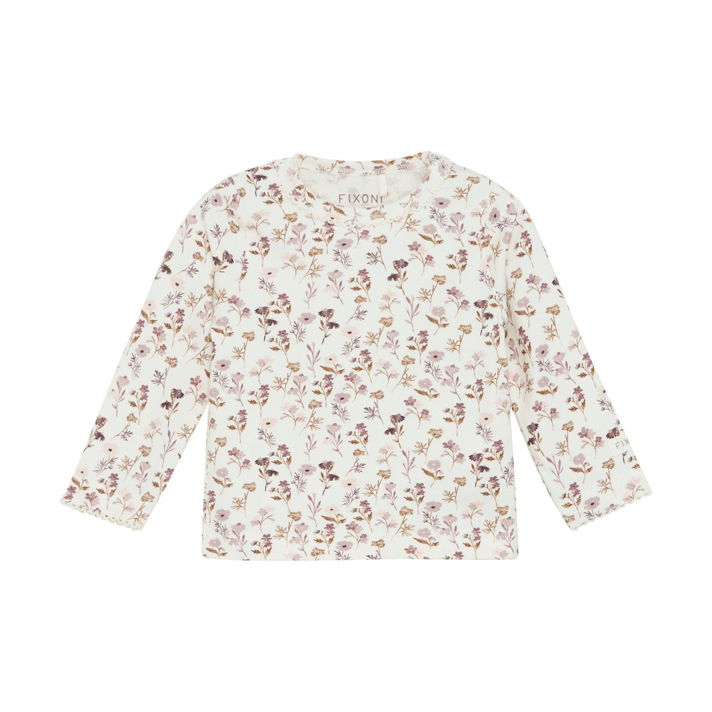 FIXONI Baby Long Sleeve Tee - Violet Ice