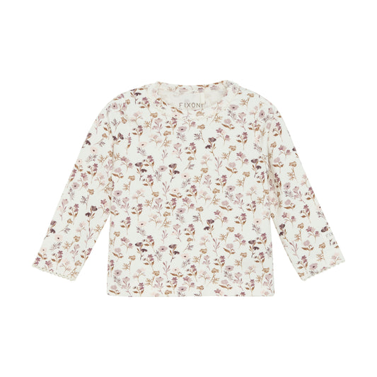 FIXONI Baby Long Sleeve Tee - Violet Ice