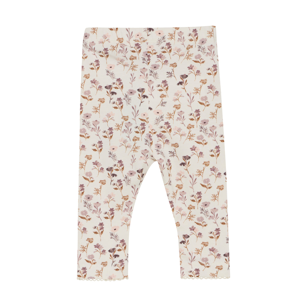 FIXONI Floral Baby Leggings - Violet Ice - Wild Lapin Children’s Boutique