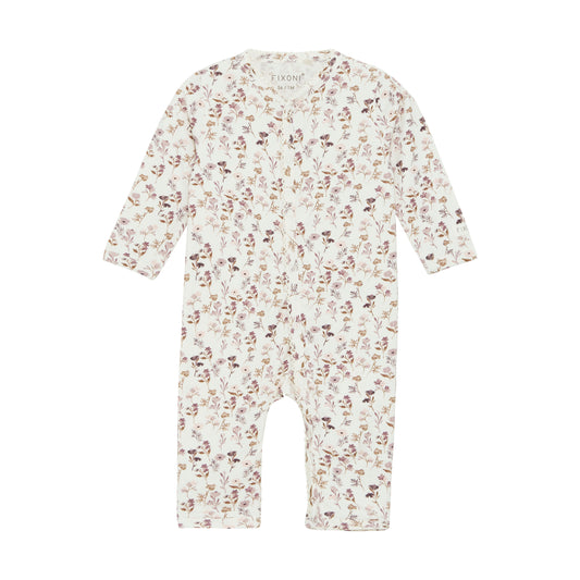 FIXONI Long Sleeve Romper - Violet Ice