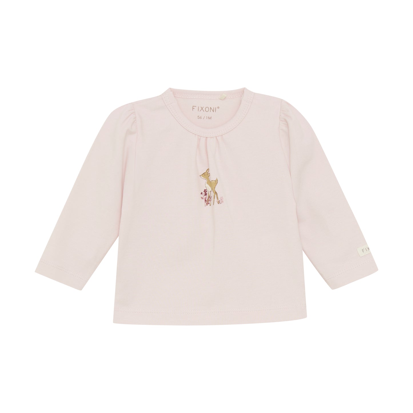 FIXONI Long Sleeve Tee - Mauve Chalk