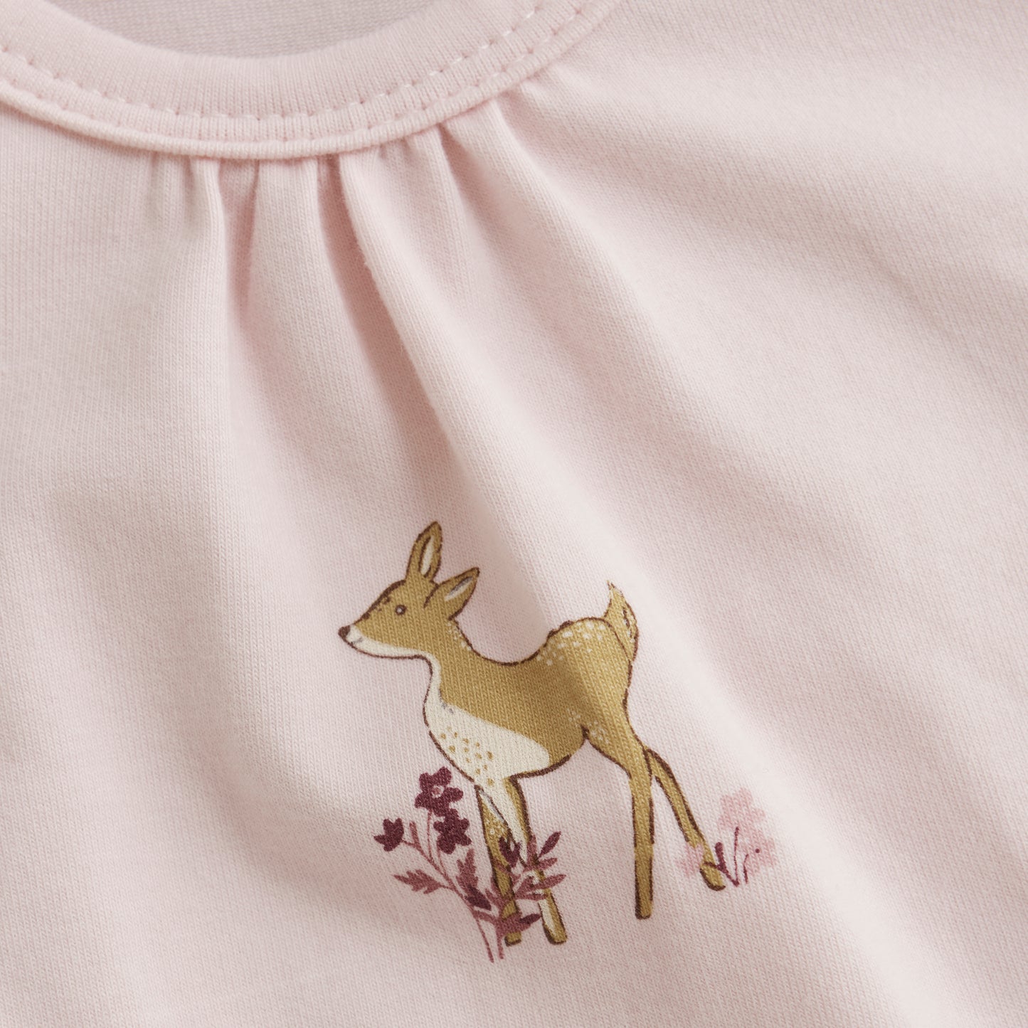 FIXONI Long Sleeve Tee - Mauve Chalk