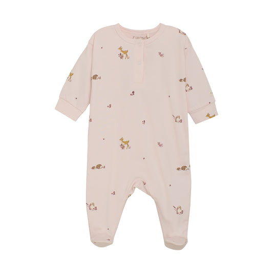 FIXONI Ribbed Night Suit - Violet Ice