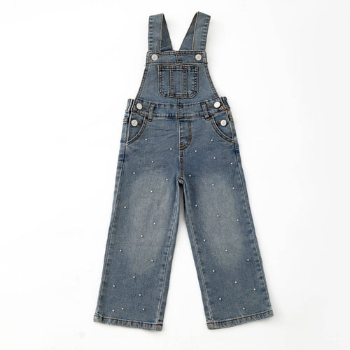Pearl Denim Overalls