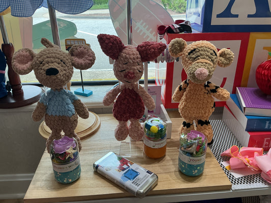 Winnie the Pooh Crocheted Animals