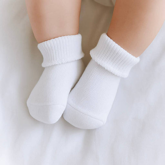 Essentials White Socks - White Trim