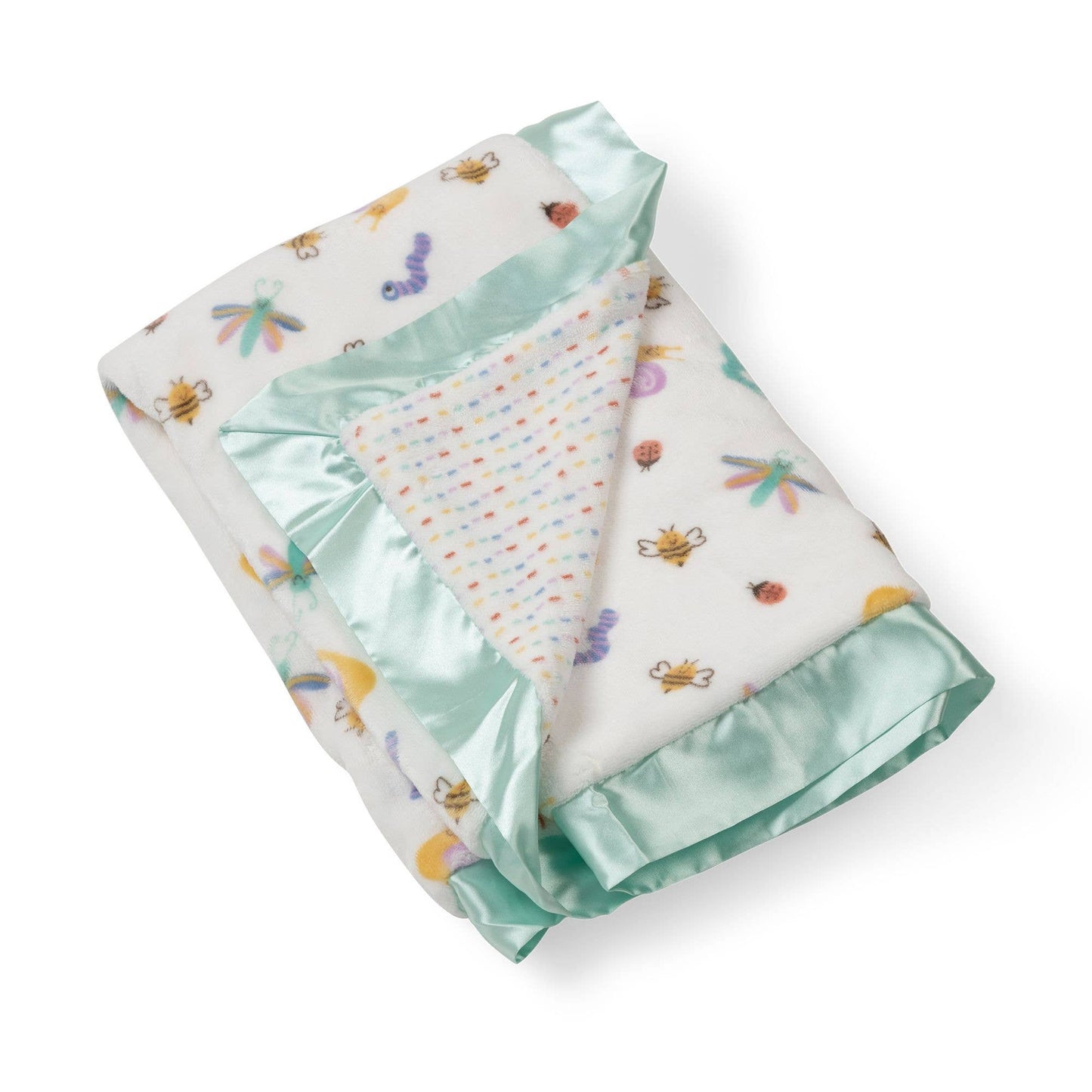 Reversible Baby Blanket- Love Bug