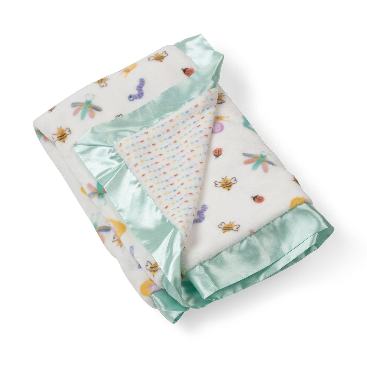 Reversible Baby Blanket- Love Bug