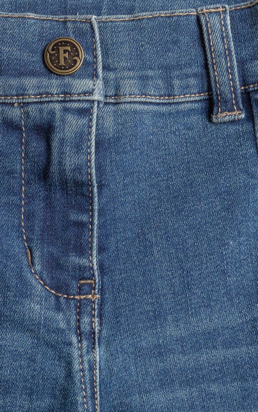 Go Anywhere Jeans: Medium Dark Wash