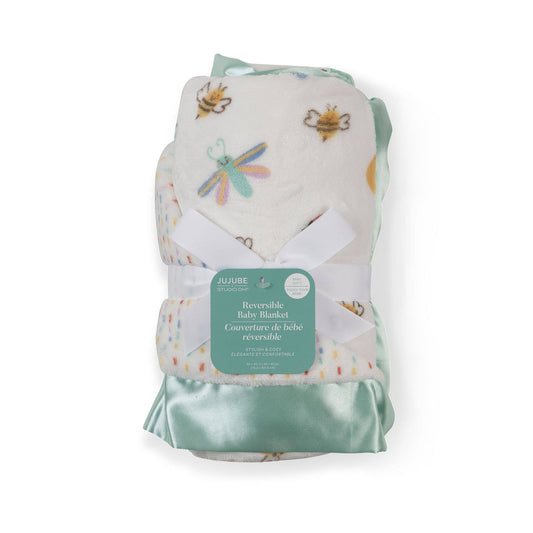 Reversible Baby Blanket- Love Bug