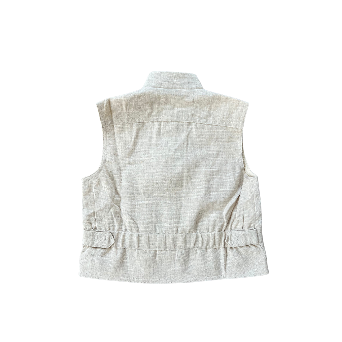 Kid's Explorer Vest Baby/Kids Clothing Spring 2025: Cream Linen