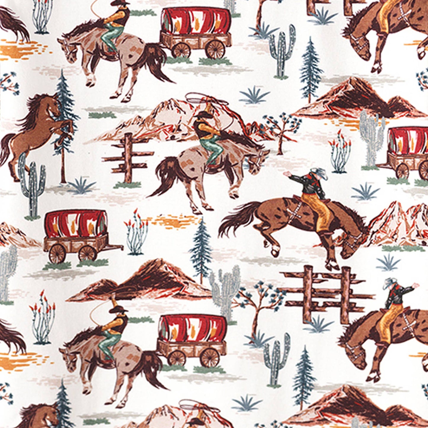 Cowboy Baby Boy Set – Western Spirit Bamboo & Cotton