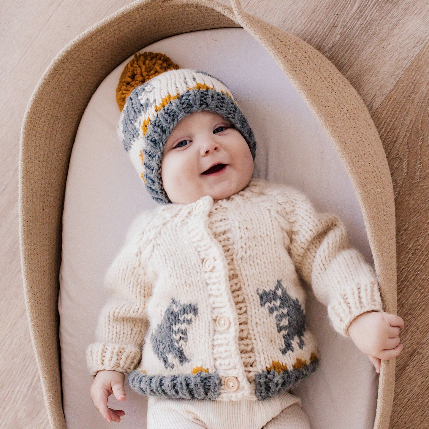 T-Rex Cardigan Sweater for Baby & Toddler