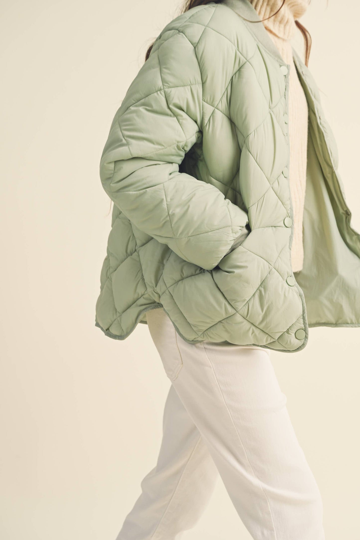 Girl's Quilted Jacket