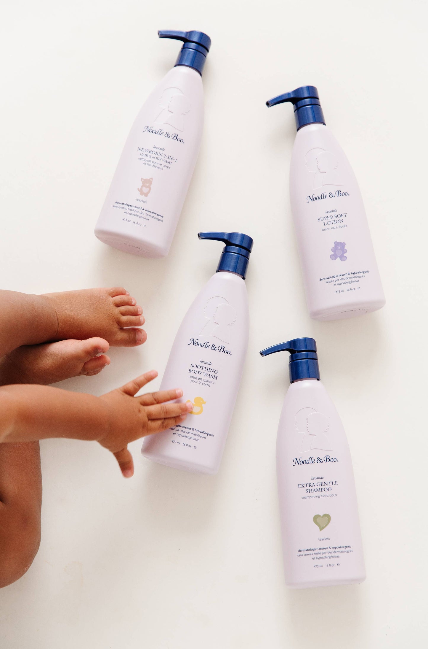 Newborn 2-in-1 Hair & Body Wash, Lavender, 16 oz