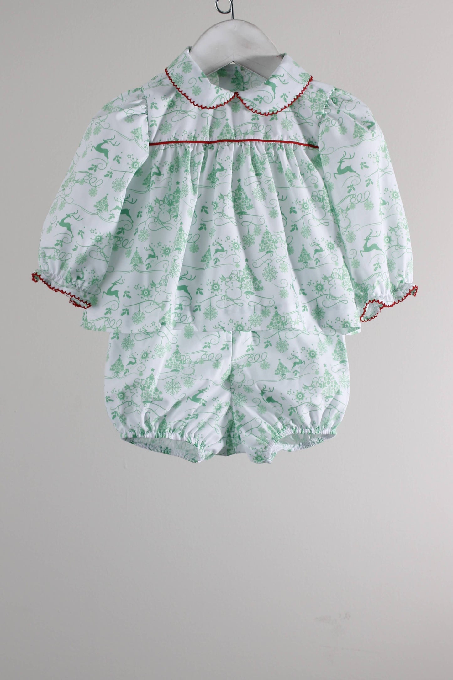 Christmas Eve Toile Aubrey Set: 9M