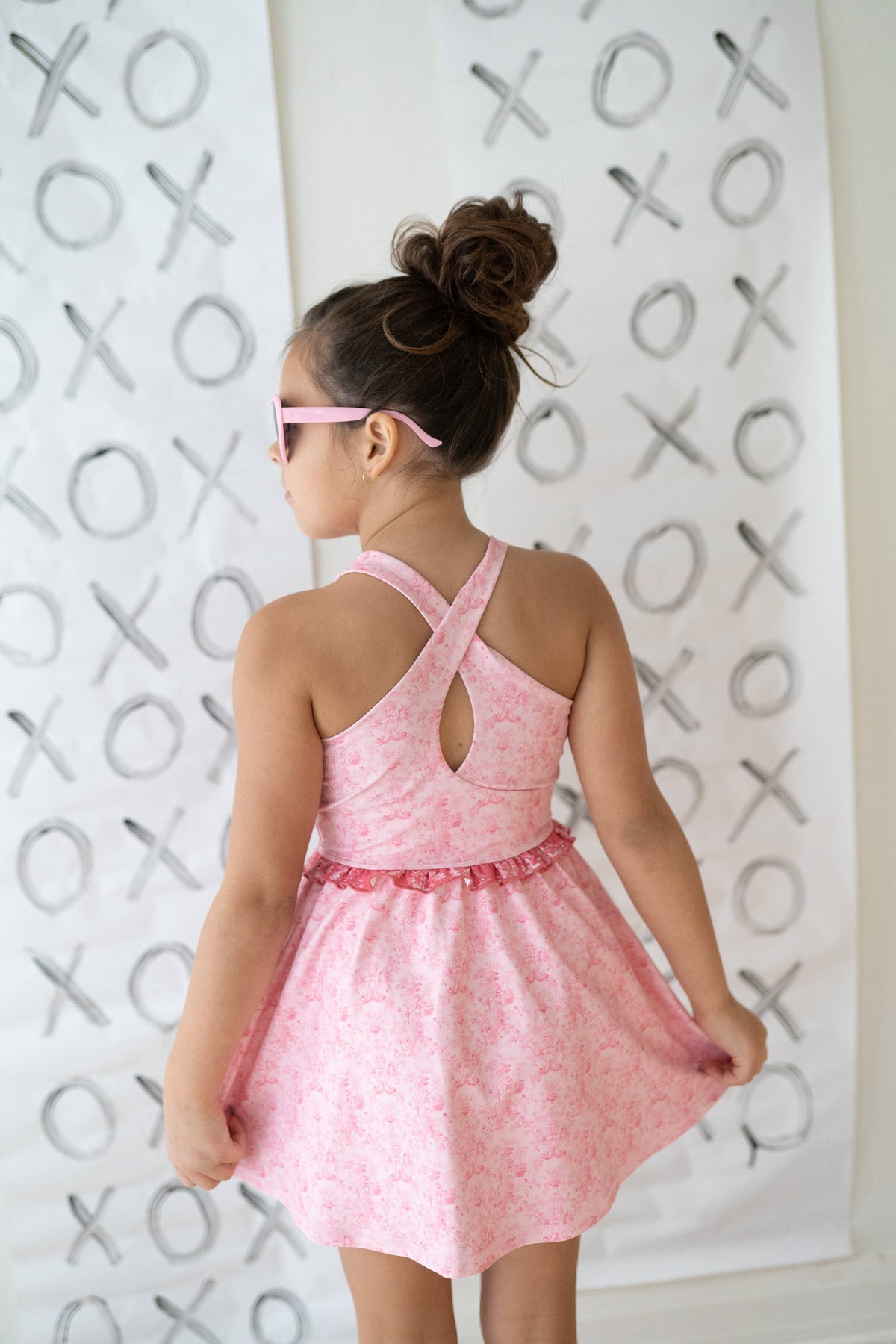 Athletic Dress - Pink Peony
