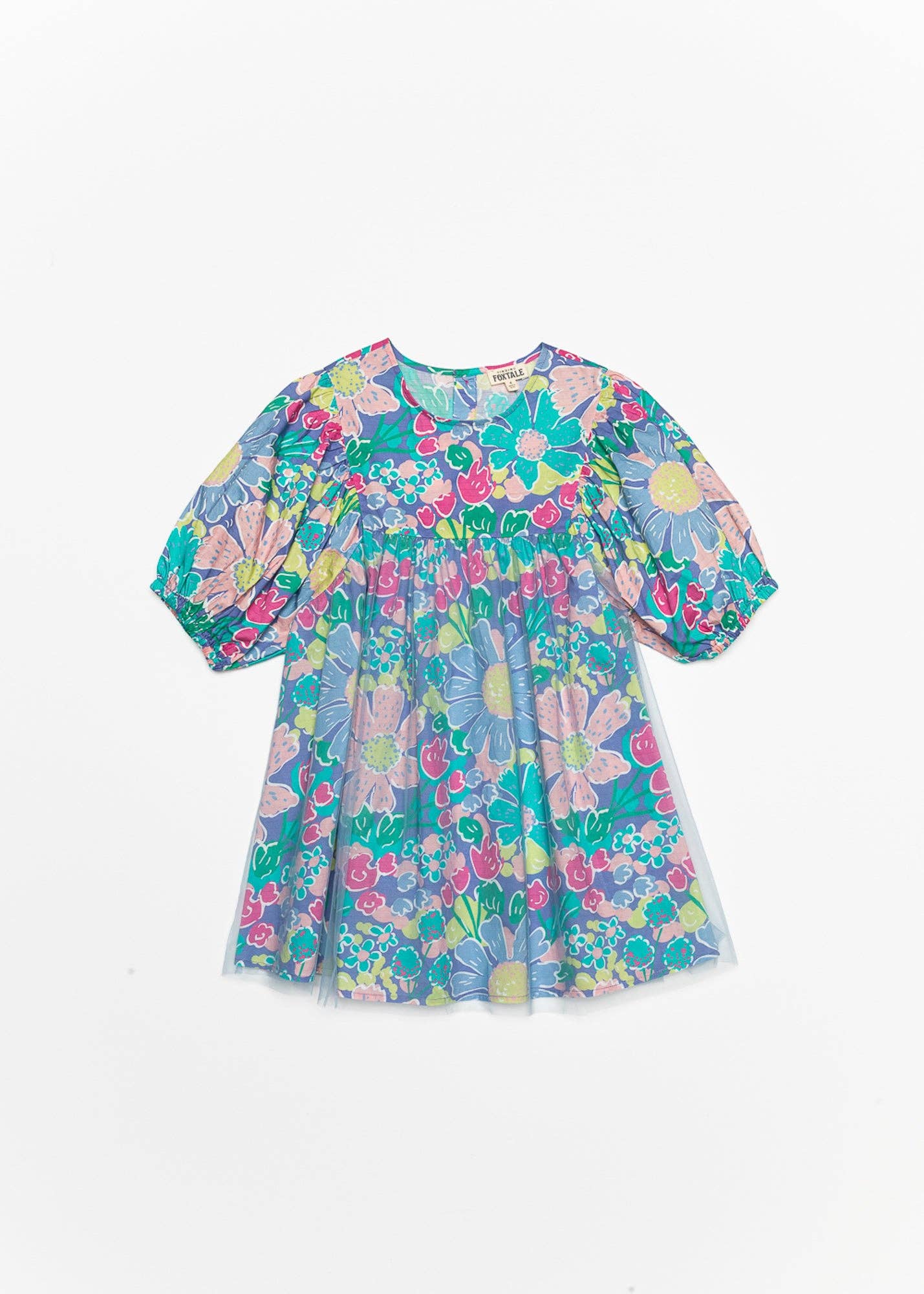 Malibu Dress: Periwinkle Floral