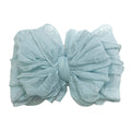 Baby Blue | Ruffled Baby Headband