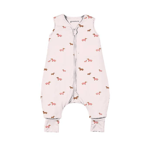 SS26 FOOTIE SLEEP BAG: Girl dog 0.5